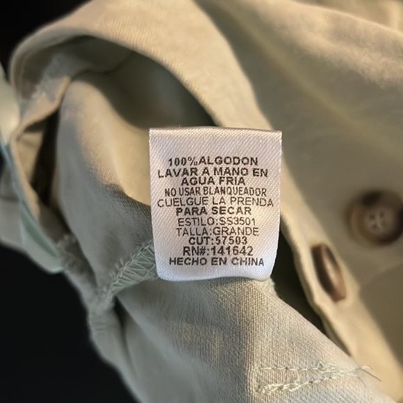 Pink Lily Skirt, Size Large, Color Mint Green - Picture 5 of 5